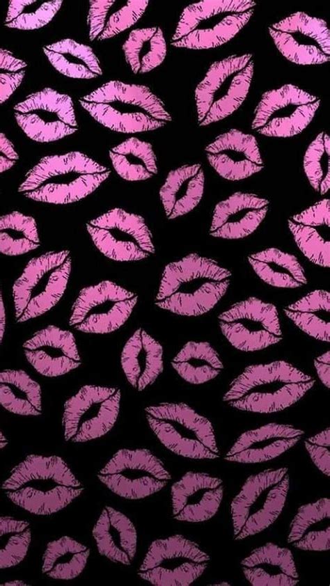 Lips Kiss Mobile Wallpapers Wallpaper Cave