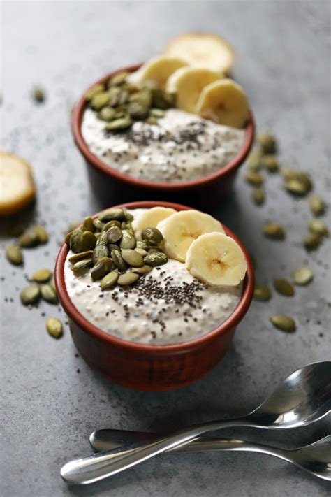 The list of foods is crucial for the ketogenic diet if you want to reap the greatest health benefits. Chia pudding with pumpkin seeds and banana. healthy breakfast or snack. keto diet. keto dessert ...