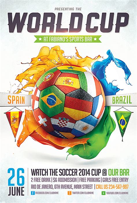 2014 fifa world cup brazil posters flyers and illustrations inspiration graphic design junction