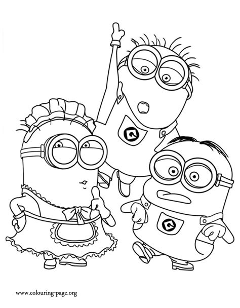 Coloring Pages From Despicable Me 2