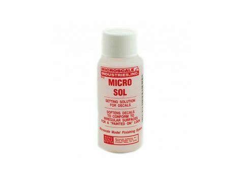 Microscale Micro Sol Setting Solution For Decals Prospektor Shop