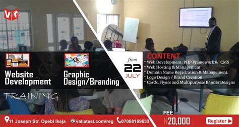 Cost Of Web Design Training In Lagos Webmasters Nigeria