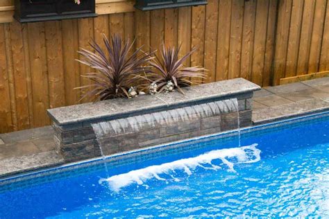 How To Build A Pool Waterfall Wall Home Advisor Blog