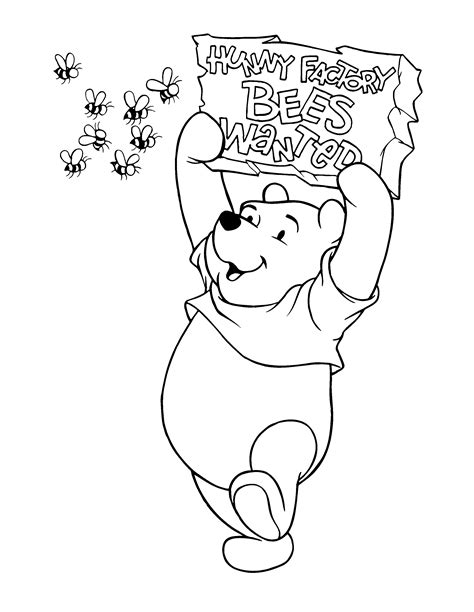 Geweldige Kleurplaat Winnie De Pooh Verjaardag Krijg duizenden