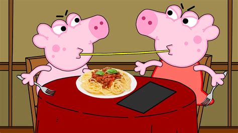 Peppa Pig George Pig Spaghetti Youtube