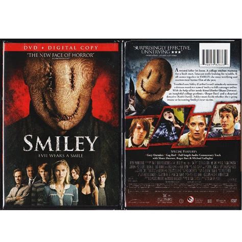 Smiley Evil Wears A Smile Dvd Horror On Mercari Smiley Evil New Face