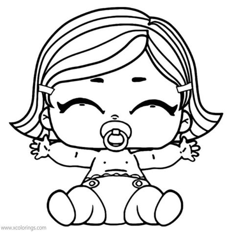 Lol Baby Coloring Pages Baby Cat