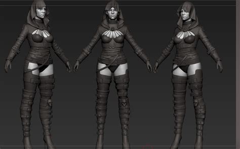 Assassin Wip Polycount