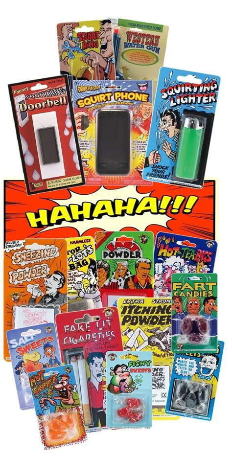 Practical Jokes Pranks Gag Funny Stocking Fillers Ts Toys Ebay