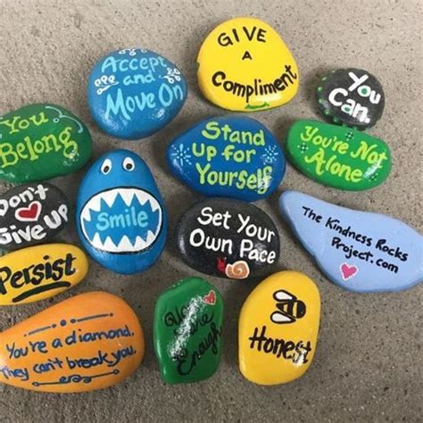 Best Painted Rock Art Ideas With Quotes You Can Do 29 Rock Sayings