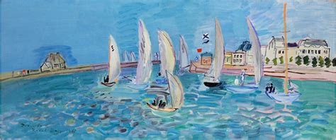 01 Marine Painting Raoul Dufys Le Retour Des Régates The Return Of