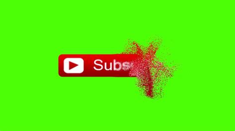 Youtube Subscribers Green Screen Subscribe Animation Green Screen