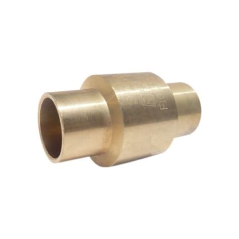 233ab Lf Brass In Line Check Valve Red White Valve Corp