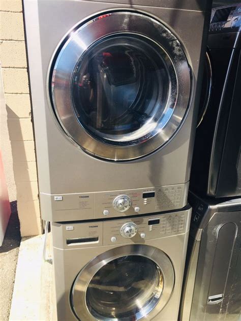 Extra Large Capacity Lg Washer And Electric Dryer Stackable For Sale In