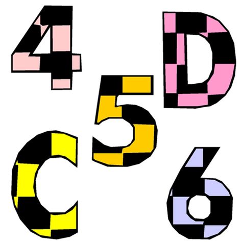 Alphabet And Numbers Clip Art Checkers Alphabet And Numbers Clip Art