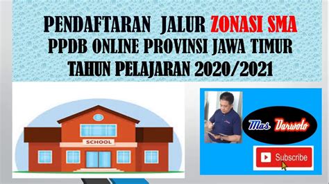 Pendaftaran ppdb sumut 2021 dilakukan secara online di laman resmi ppdb.disdik.sumutprov.go.id. PENDAFTARAN PPDB JAWA TIMUR 2020 JALUR ZONASI (SMA) - YouTube