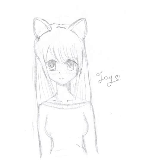 Easy Pics To Draw Anime Easy Girl Drawing How To Draw Simple Anime
