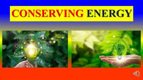 Conserving Energy Dos And Donts Environmental Study Youtube