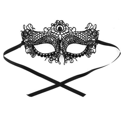 Women Sexy Masquerade Costume Fancy Party Eyepatch Eyemask Lace Eye Mask Black Overstock