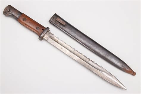 Ratisbons Imperial Germany Bayonet Sg 8498 With Sawback Blade