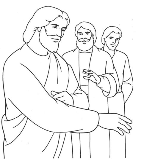 Jesus Coloring Pages Coloring Home