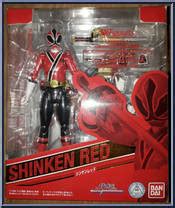 Shinken Red Ranger Power Rangers Samurai S H Figuarts Bandai