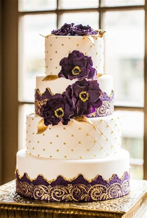 Rustic buttercream wedding cake with lavender and rosemary sprigs. 5 Unique Wedding Color Palettes | Elite Wedding Planning