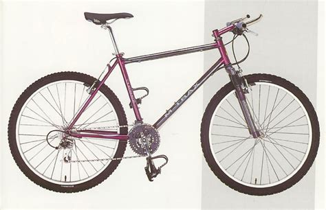 Raleigh M Trax S1000 19″ 1994 Hardtail Purple Frame And Stem Get Me Fixed