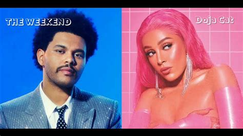 The Weeknd In Your Eyes Remix Ft Doja Cat Color Coded Lyrics Youtube