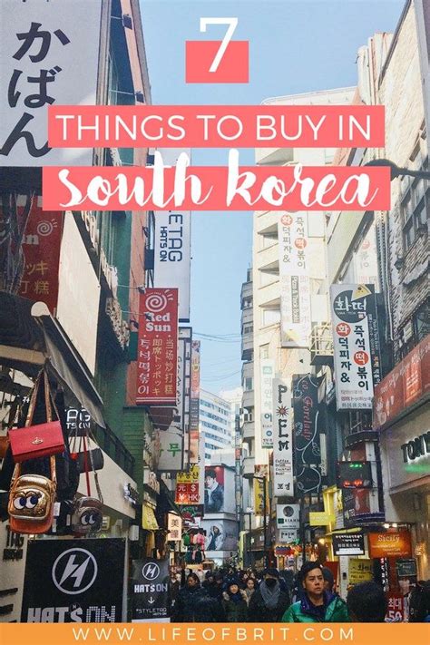 25 Exciting Things To Buy In South Korea Seoul Travel Korea Travel