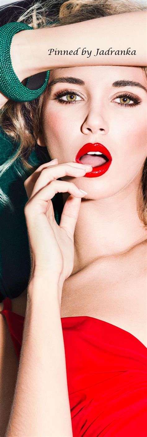 Pin By Pinner On Color Red Fashion Glam Perfect Red Lips Sexy Lips