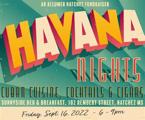 Havana Nights Country Roads Magazine