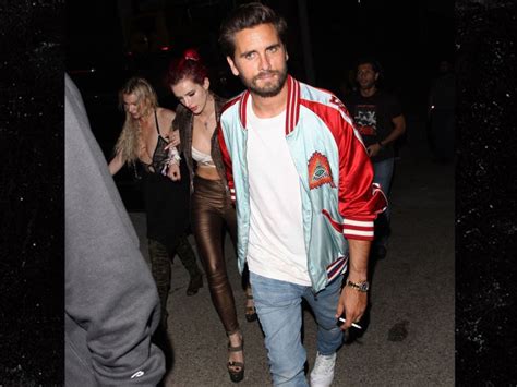 scott disick and bella thorne together again partying and drinking hard
