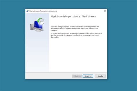 Come Creare Punto Di Ripristino Windows 10 Salvatore Aranzulla