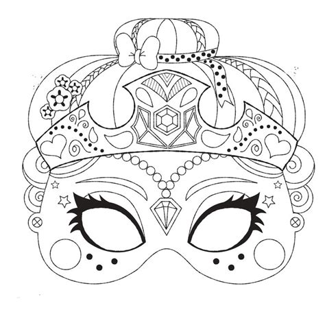 29 best Coloriages Masques images on Pinterest | Coloring pages, Masks