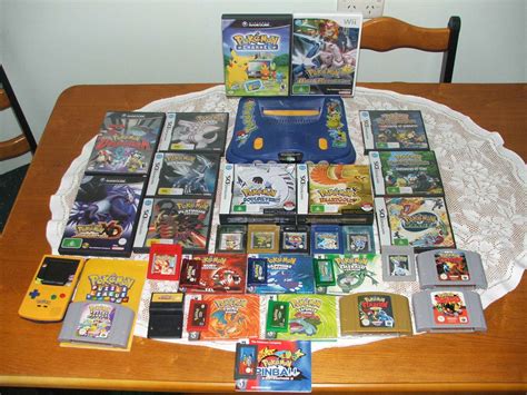 A Long History Of Collecting Pokemon Games Photo Included