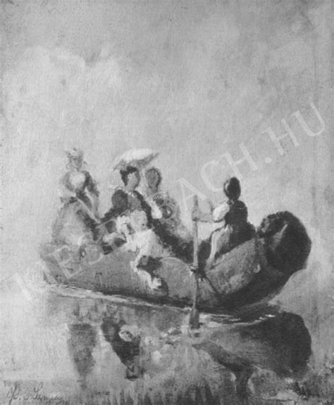 Szinyei Merse Pál Csónakázók festménye