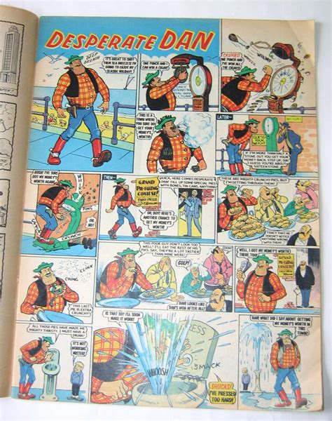 Desperate Dan From The Dandy Illustrated By Charlie Grigg Childrens
