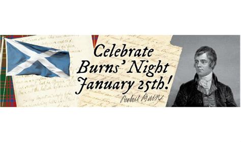 Dust off your tartan and get the party started with a traditional burns night menu. January 25 in History | The Gad About Town