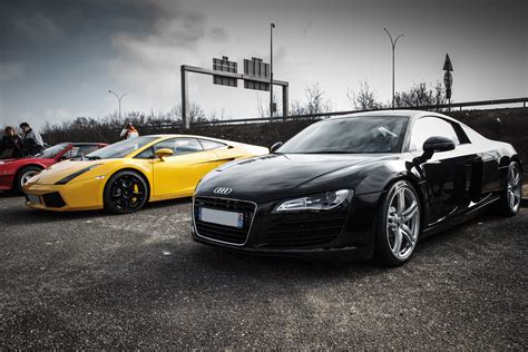Audi R8 And Lamborghini Gallardo Flickr Photo Sharing