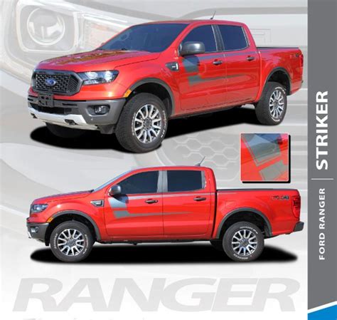 Rapid Rocker Ford Ranger Stripes Ford Ranger Decals Ranger Graphics