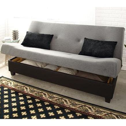 Shop by sale at sears.com for futons & futon accessories including brands like renovators supply,kodiak furniture,mozaic,strata furniture,d&d. Klik Klak 'Marvin' Sleeper Futon with Hidden Storage ...