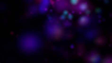 Dark Purple Particles Blurred Effect Loop