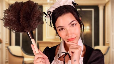 Asmr New French Maid Cleans You Youtube