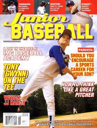 Junior Baseball Magazine Subscription Discount Youth Baseball