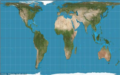 Why Every World Map Youre Looking At Is Wrong Africa China And India