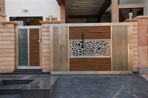 Modern Residence Ravi Nupur Architects Homify House Main Gates