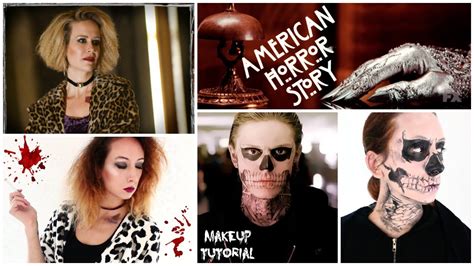 American Horror Story Halloween Makeup Tutorial Tate Langdon