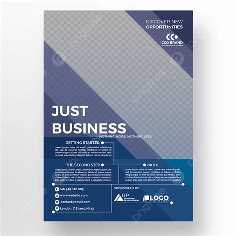 Blue Corporate Flyer Template Template Download On Pngtree