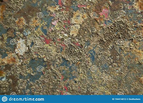Metal Rust With Peeling Paint Stock Photo Image Of Paint Rust 194414012